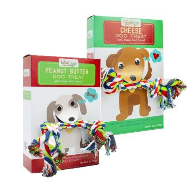 Too Good Gourmet - Dog Treat w/ Rope Gifts (4oz)