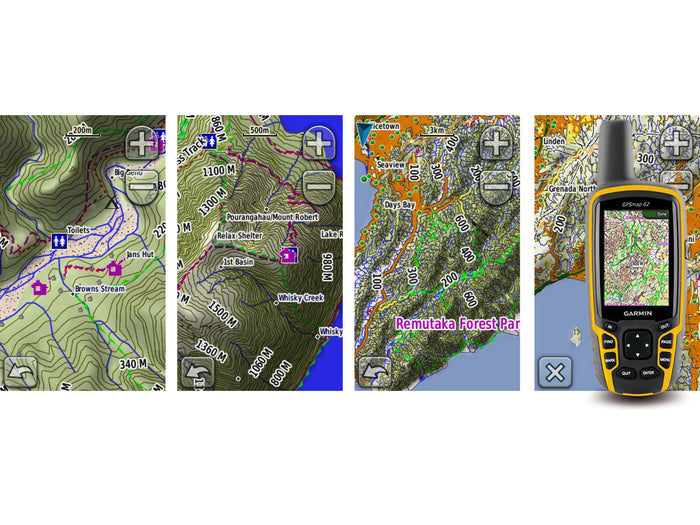 TOPO 4 New Zealand GPS Maps For Garmin | microSD