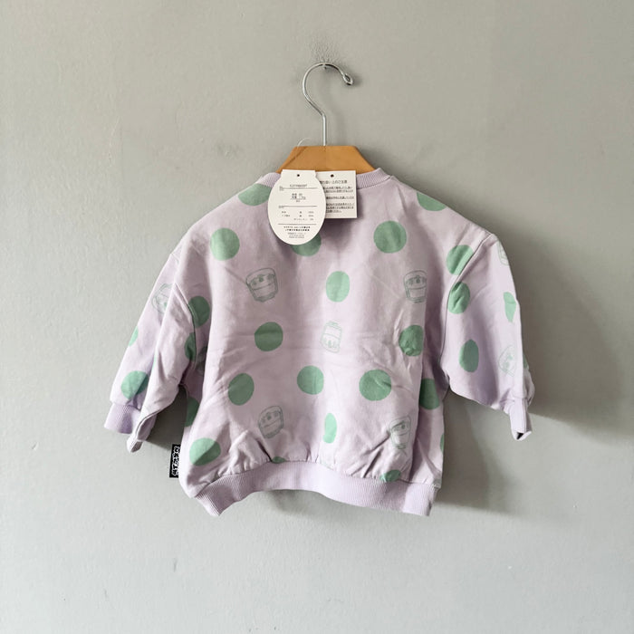 Toretans / Lavender sweatshirt / 80cm(12M) - New with tag