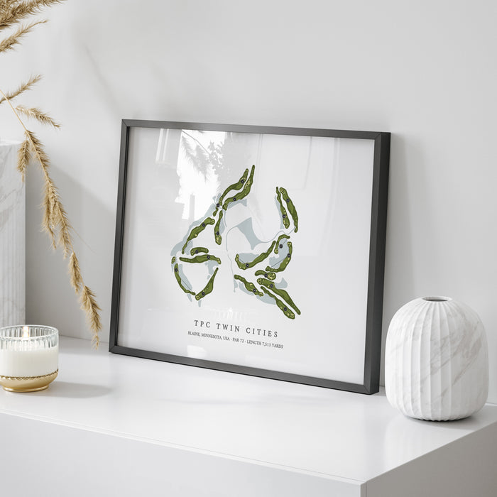 TPC Twin Cities | Golf Course Map | On Table