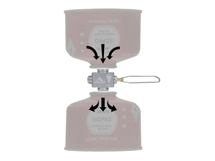 Trailmate Gas Transfer Fuel Adapter EN417 Lindal Valve