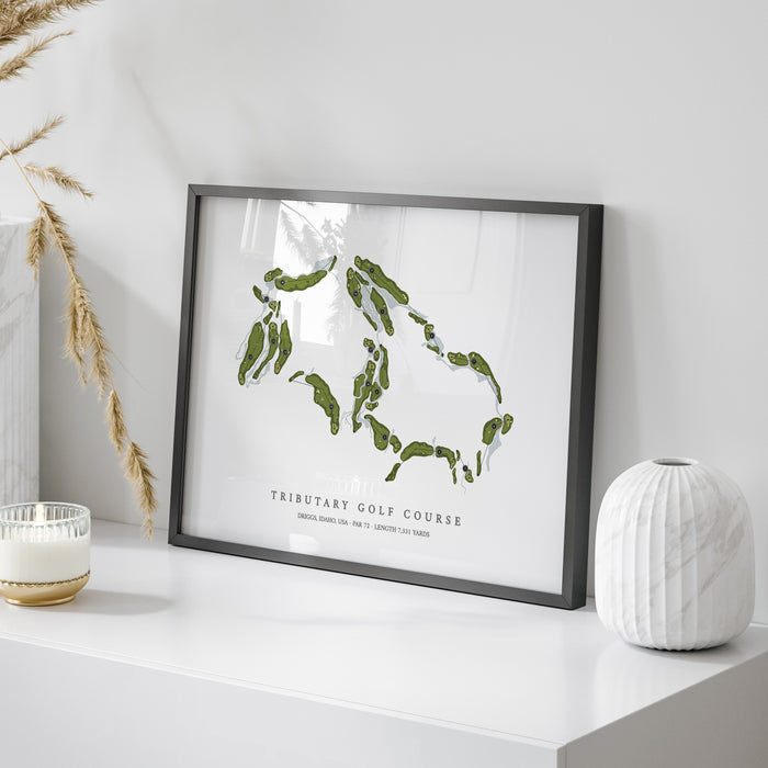 Tributary Golf Course | Golf Course Map | On Table