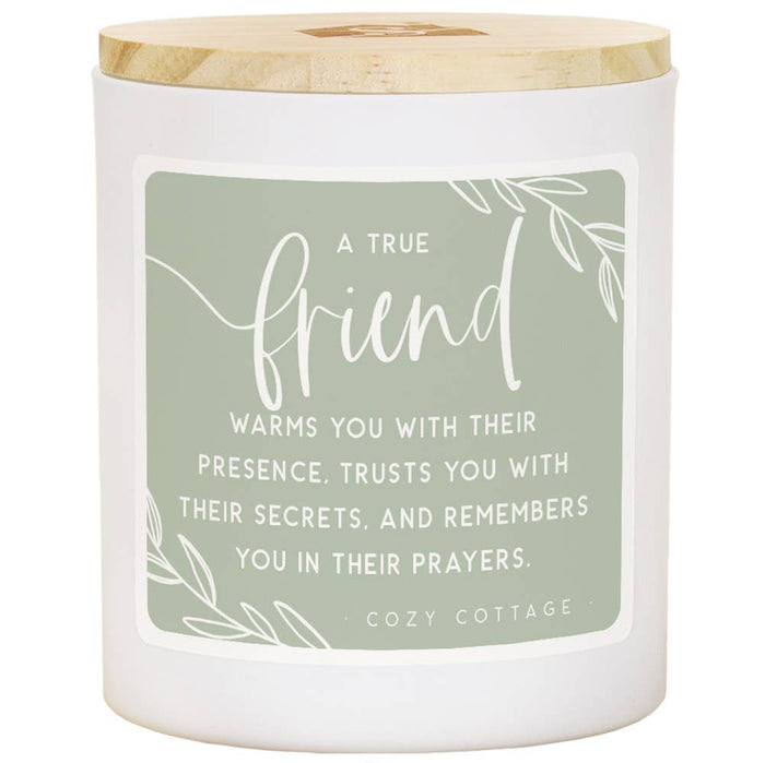 True Friend Warms - Cozy Cottage- Candles