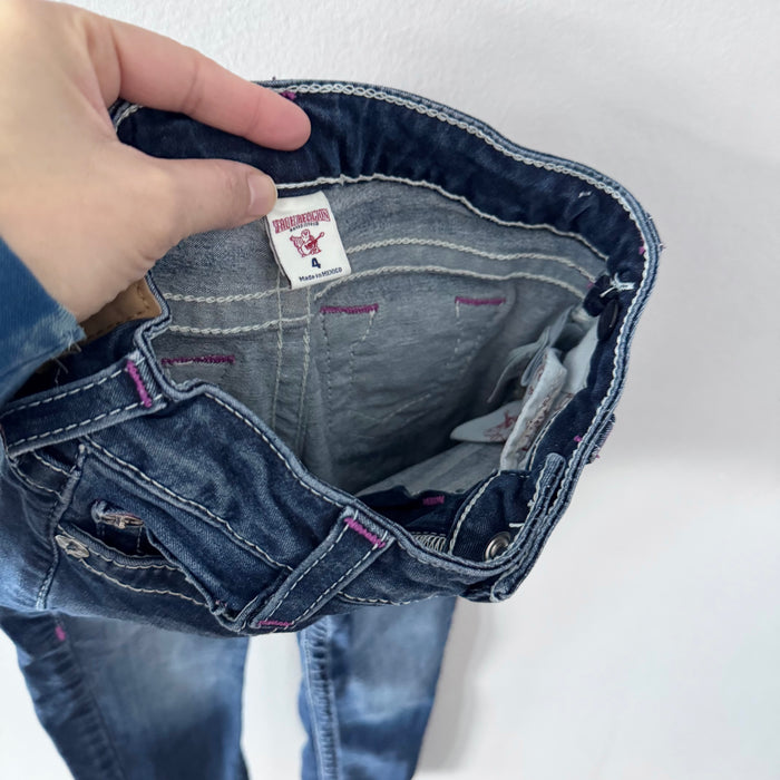 True Religion / Stretch slim denim / 4Y