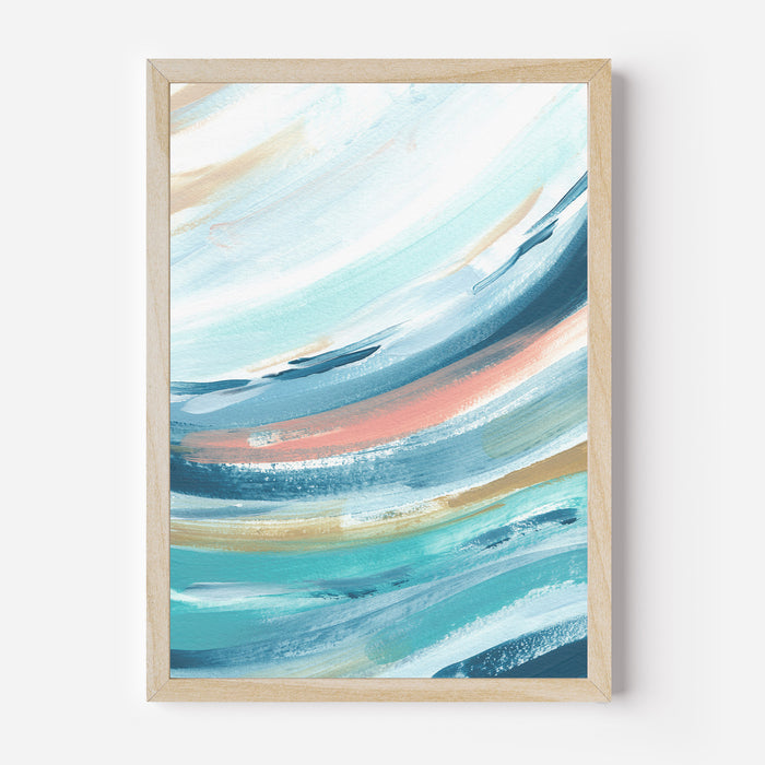 Turquoise Tide  - Art Print or Canvas - Jetty Home