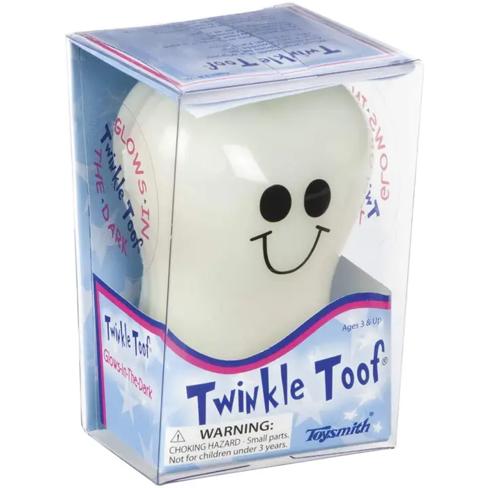 Twinkle Toof, Tooth Fairy Keeper, Glow-in-The-Dark