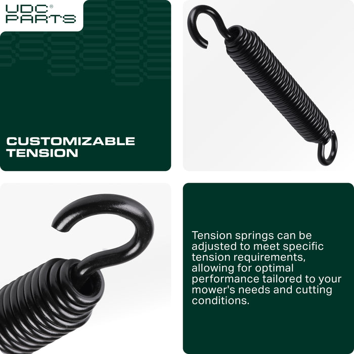 UDC Parts 08300507 Tension Spring / Replaces OEM no. 08300728 Ariens 815034 888305 888306 888308 Lawn Mower