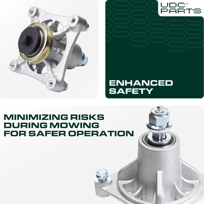 UDC Parts 532174356 Spindle Assembly / 48 inch deck / for AYP 174356 174358 Husqvarna 587125201 532174358