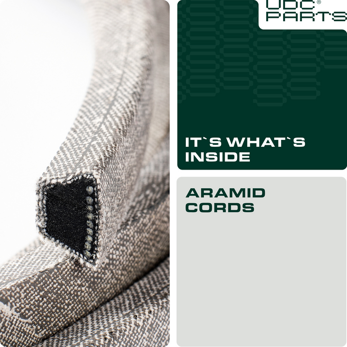 UDC Parts Mower Drive Belt GX20241 / Aramid Cord / 91.913 inches / for John Deere Sabre GX22036