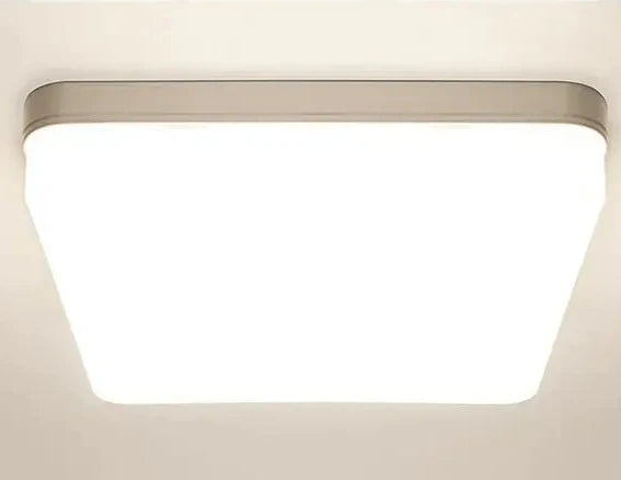 The square led ceiling light in various colors