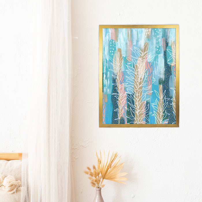 5"x7" / Art Print / Antique Gold