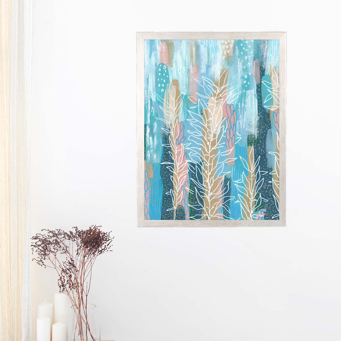 5"x7" / Art Print / Antique Silver