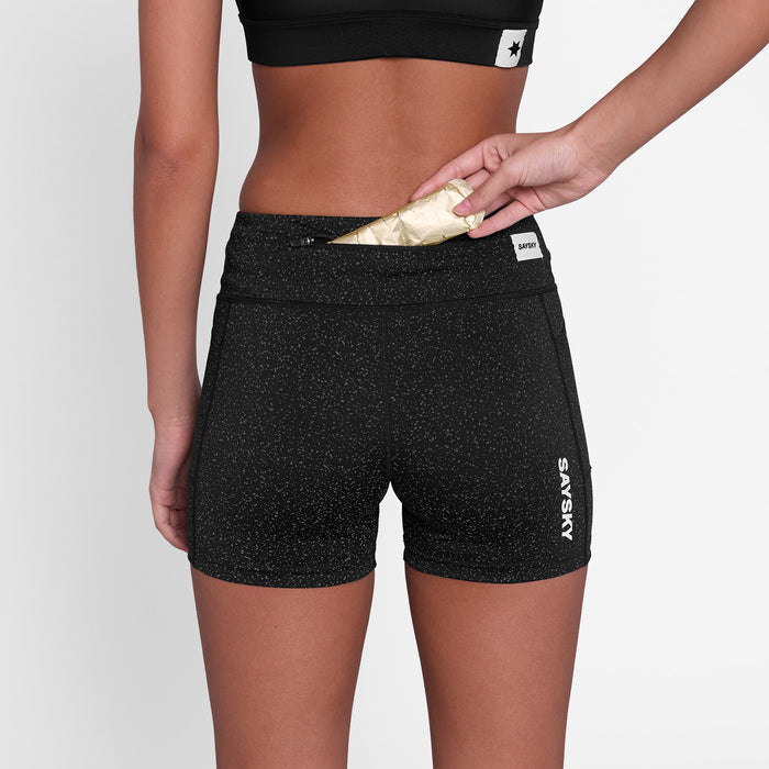 Saysky Universe Combat+ Short Tights 4\" Black Universe 1072 SW55012