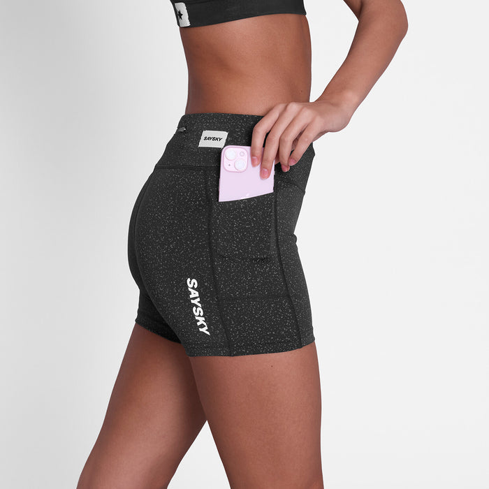Saysky Universe Combat+ Short Tights 4\" Black Universe 1072 SW55012