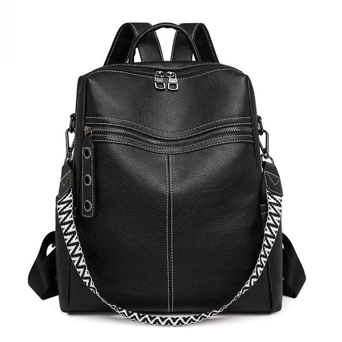 UZ Wholesale Store - Fashionable PU Large Capacity Backpack