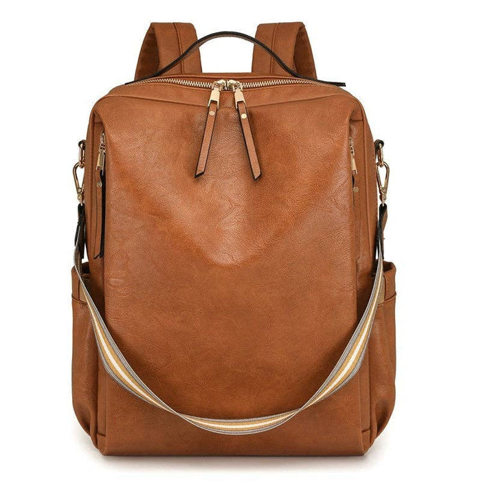 UZ Wholesale Store - Fashionable PU Large Capacity Backpack