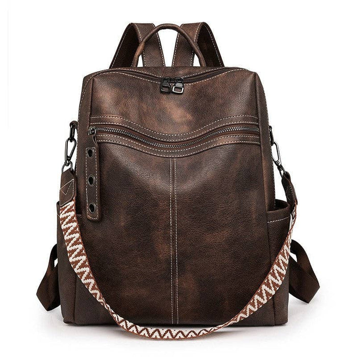 UZ Wholesale Store - Fashionable PU Large Capacity Backpack