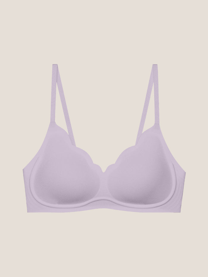 V-neck Contour Wireless Bra
