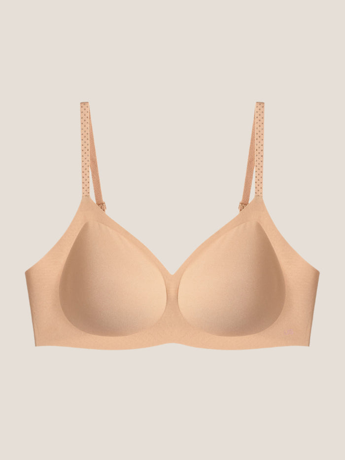 V-Neck Wireless Bra - Smart Size