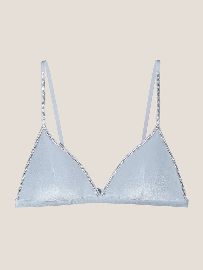 Velvet Triangle Bralette