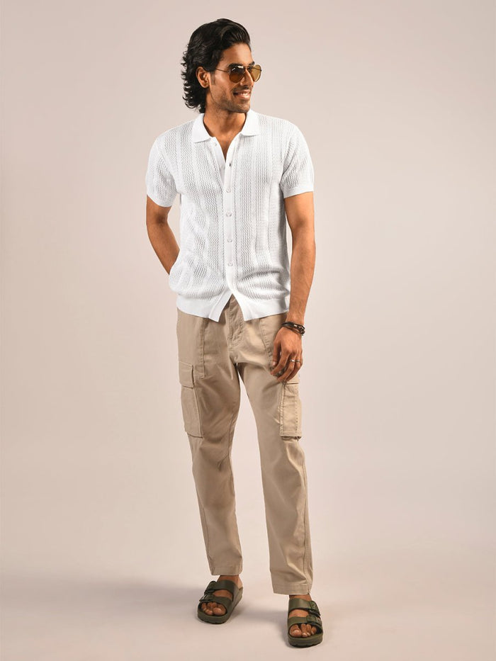Vertex Cotton Knit Shirt