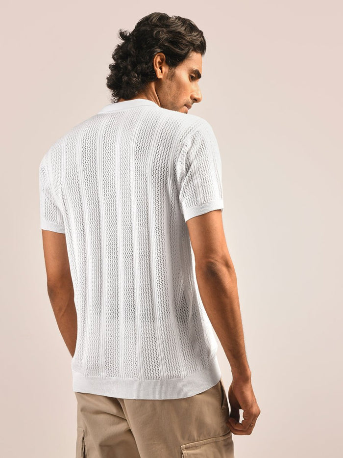 Vertex Cotton Knit Shirt