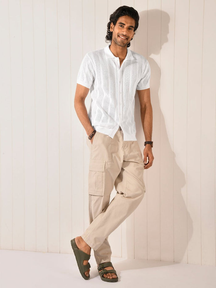Vertex Cotton Knit Shirt