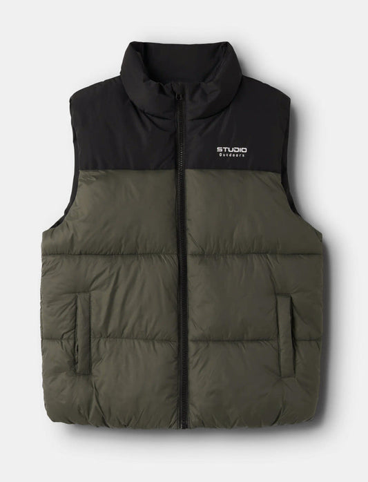 Veste sans manches matelassée pour ado garçon