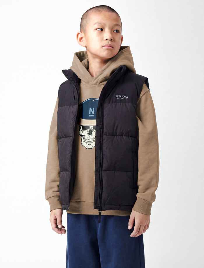 Veste sans manches matelassée pour ado garçon