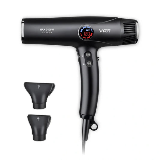VGR V-469 Professional Hair Dryer For Men & Women, Cool Shot, 2.5m Cable, Black