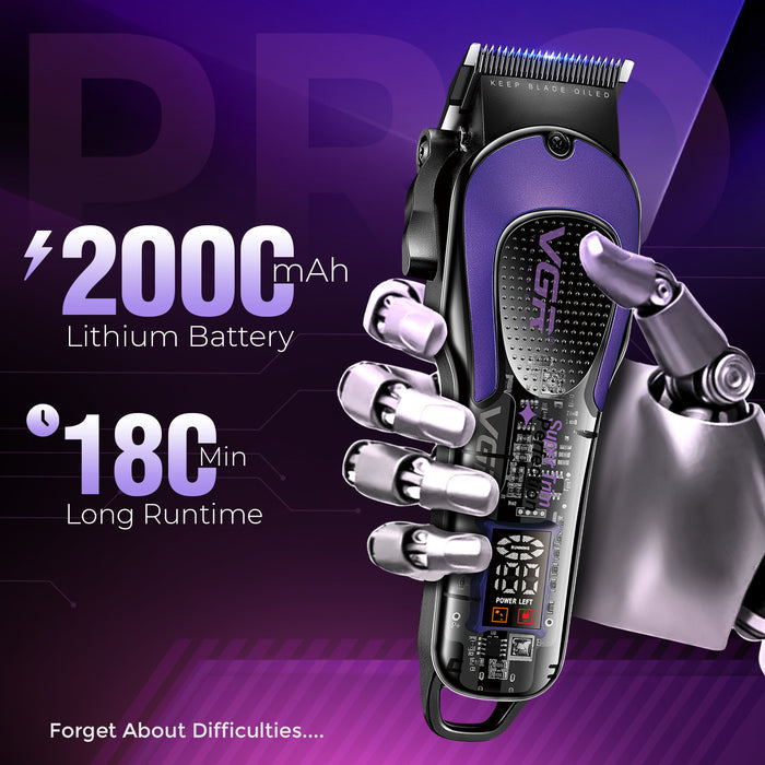 VGR V-692 Professional Hair Clipper, Purple