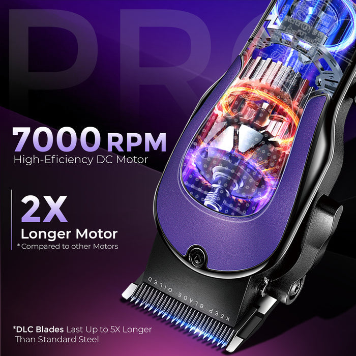 VGR V-692 Professional Hair Clipper, Purple