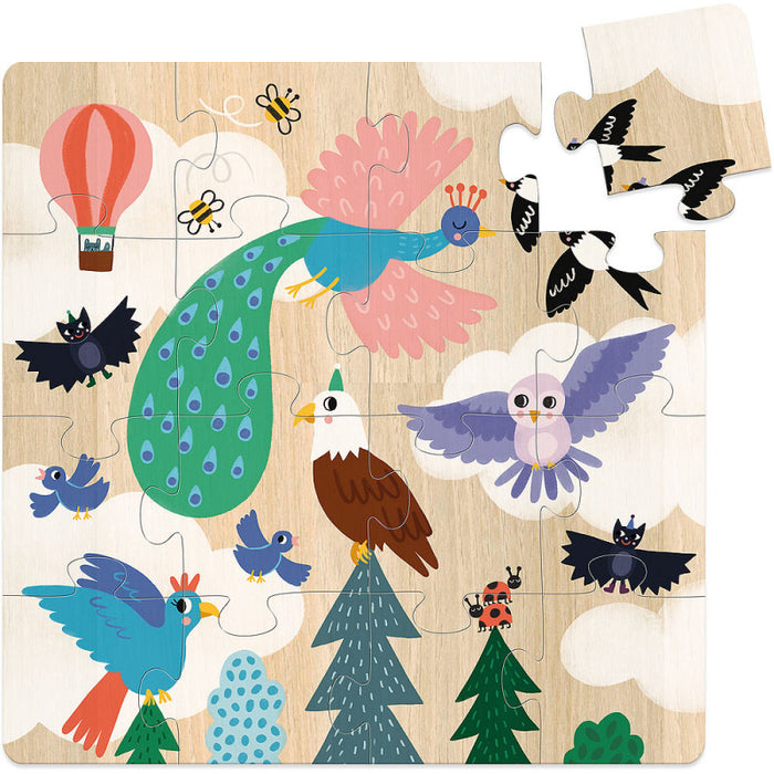 Vilac Earth, Sea and Sky 3x16pc Puzzles