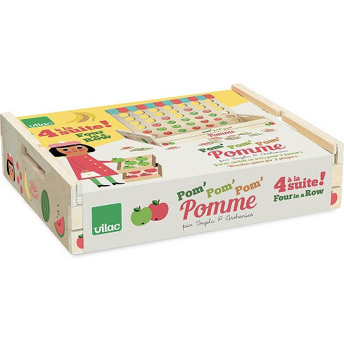 Vilac Four Apples in a Row Game
