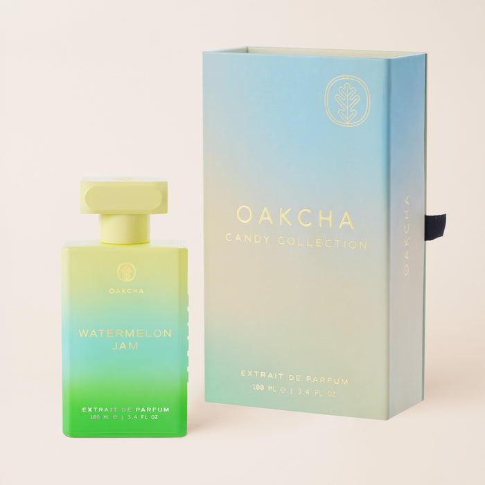 Watermelon Jam Extrait de Parfum bottle next to its box