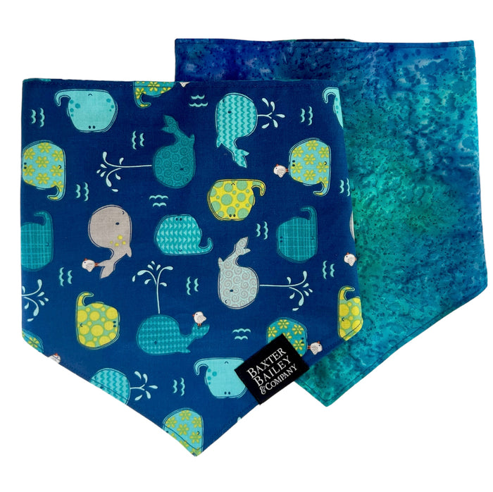 Whale Reversible Bandana