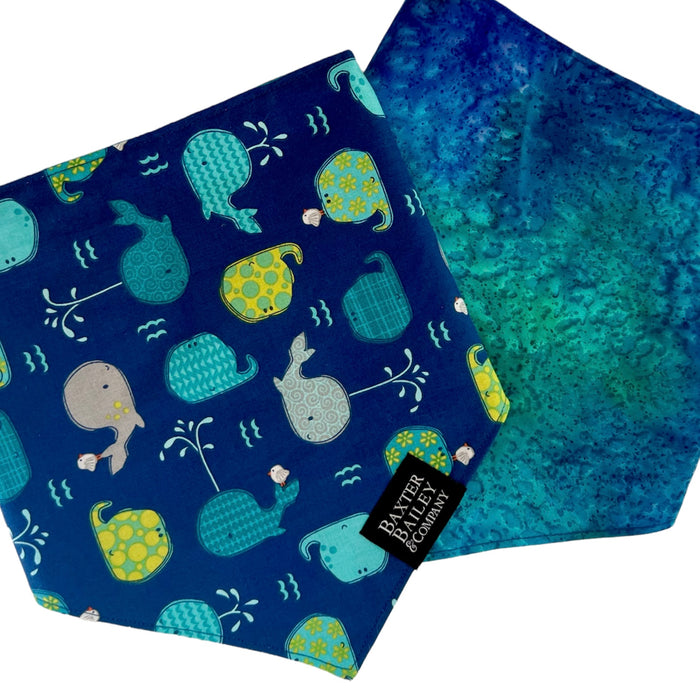 Whale Reversible Bandana