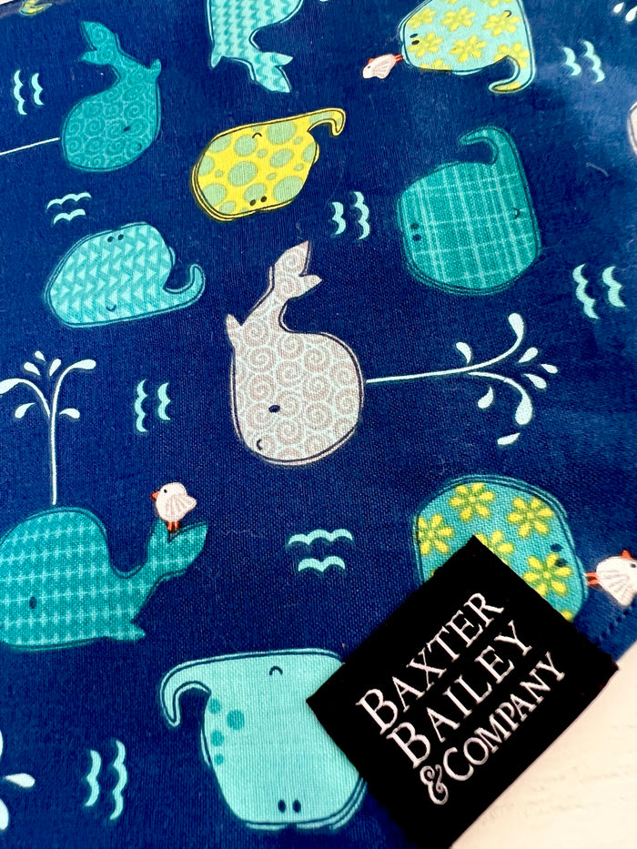 Whale Reversible Bandana