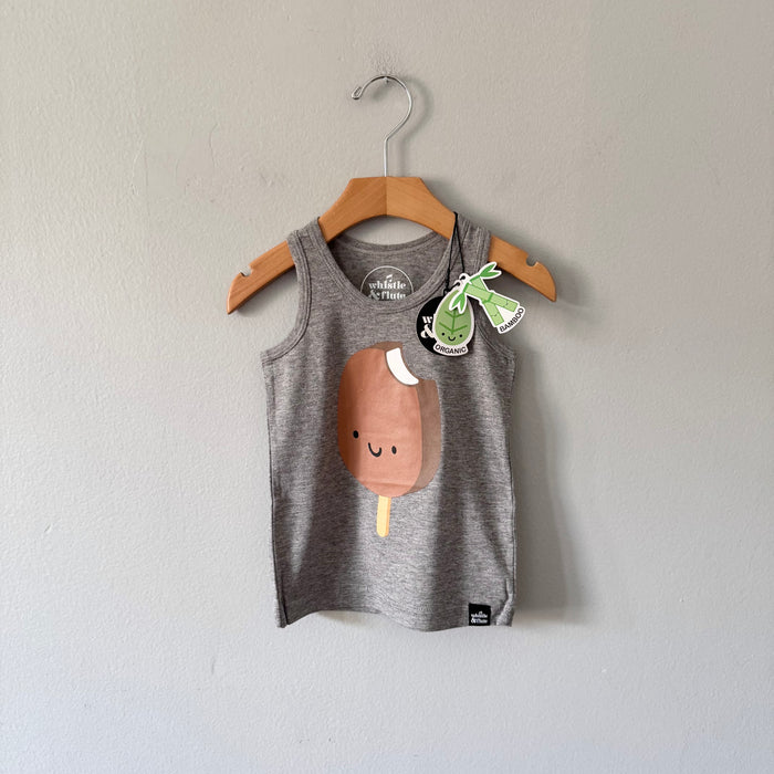 Whistle & Flute / Kawaii Ice Cream Bar Tank Top / 1-2T - New with tag