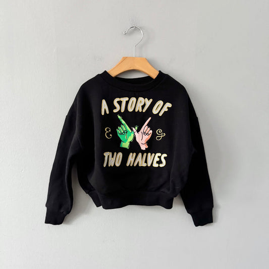 Wicked / Black sweatshirt / 6Y