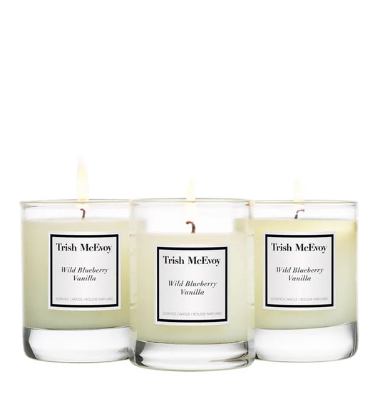 Wild Blueberry Candle Trio