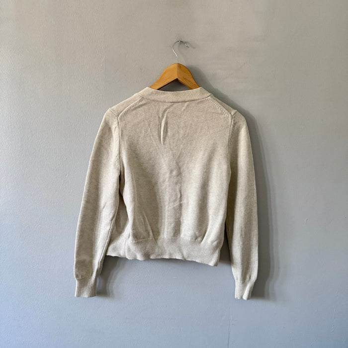 Wilfred / Merino wool x cotton cardigan / Women XS