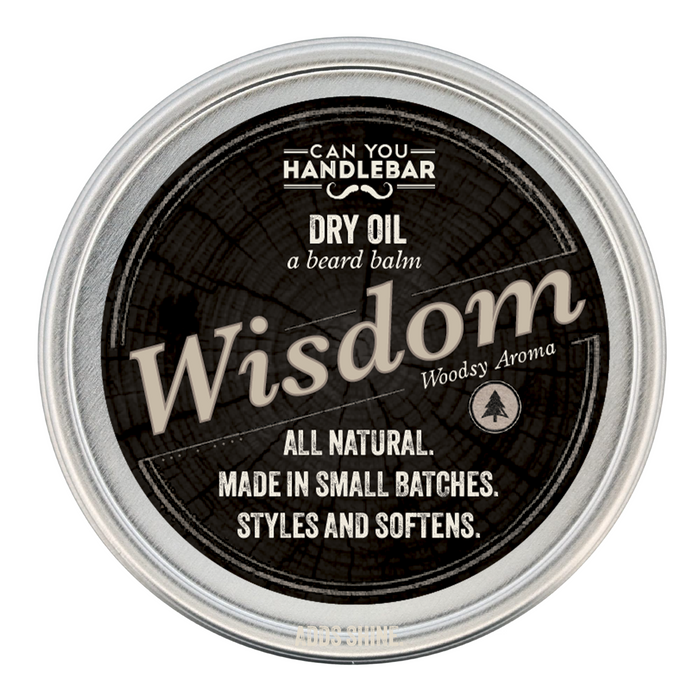 Wisdom Dry Oil: Bright and Woodsy Beard Balm