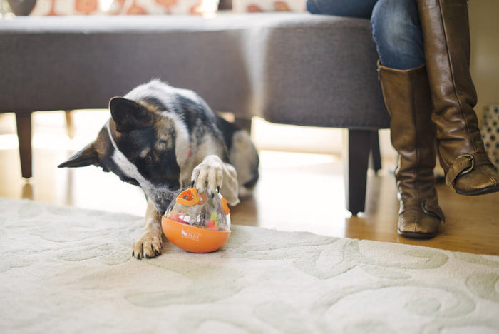 Wobble Ball-Pumpkin Orange