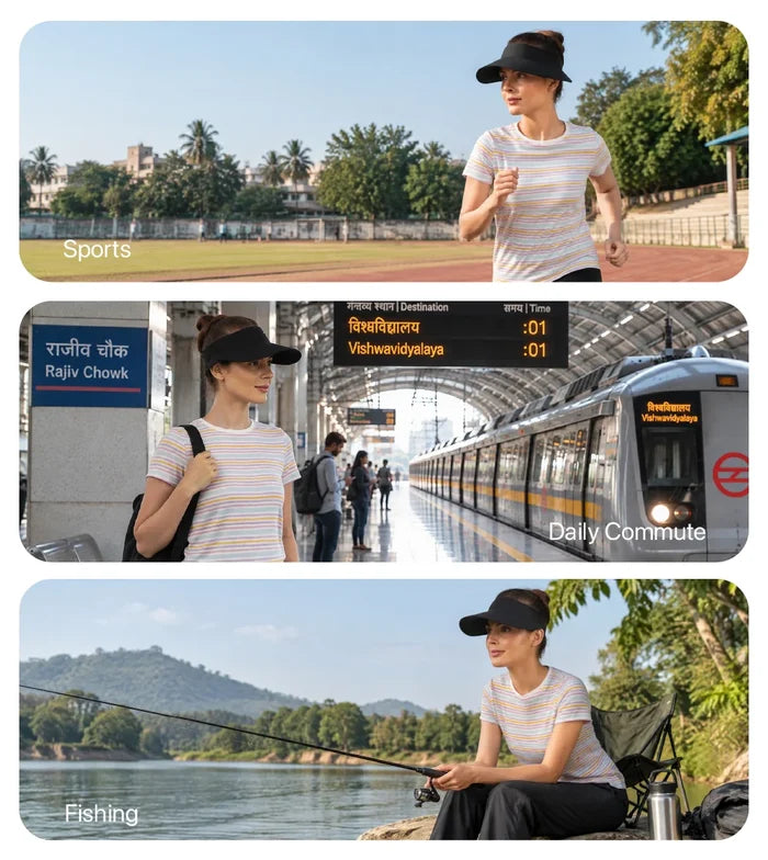 Women Sunscreen Visor Pro