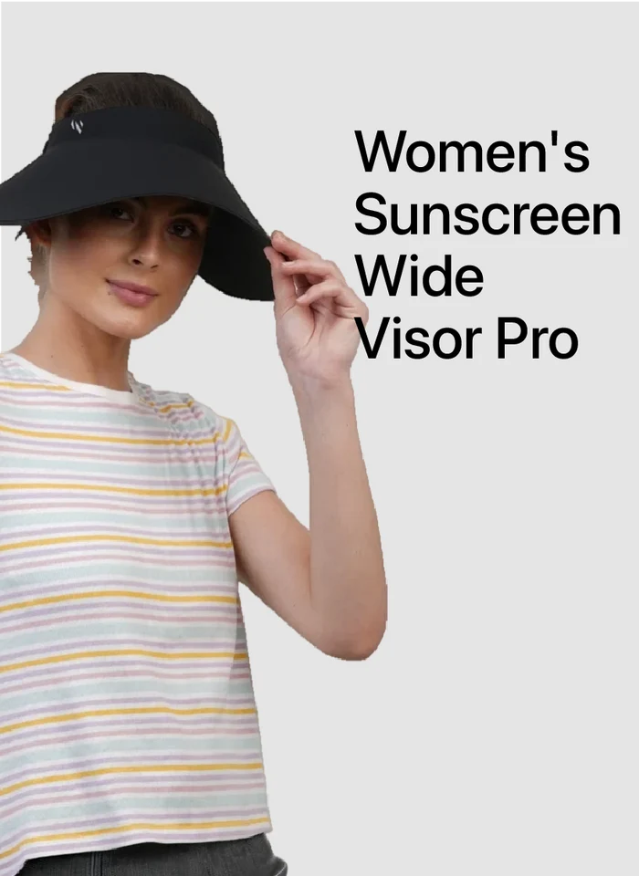 Women Sunscreen Wide Visor Pro