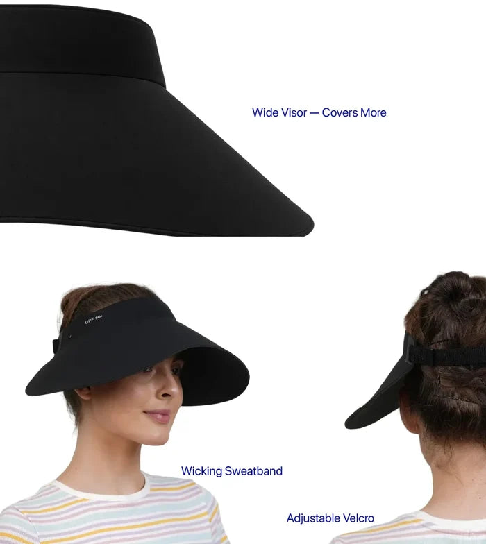 Women Sunscreen Wide Visor Pro