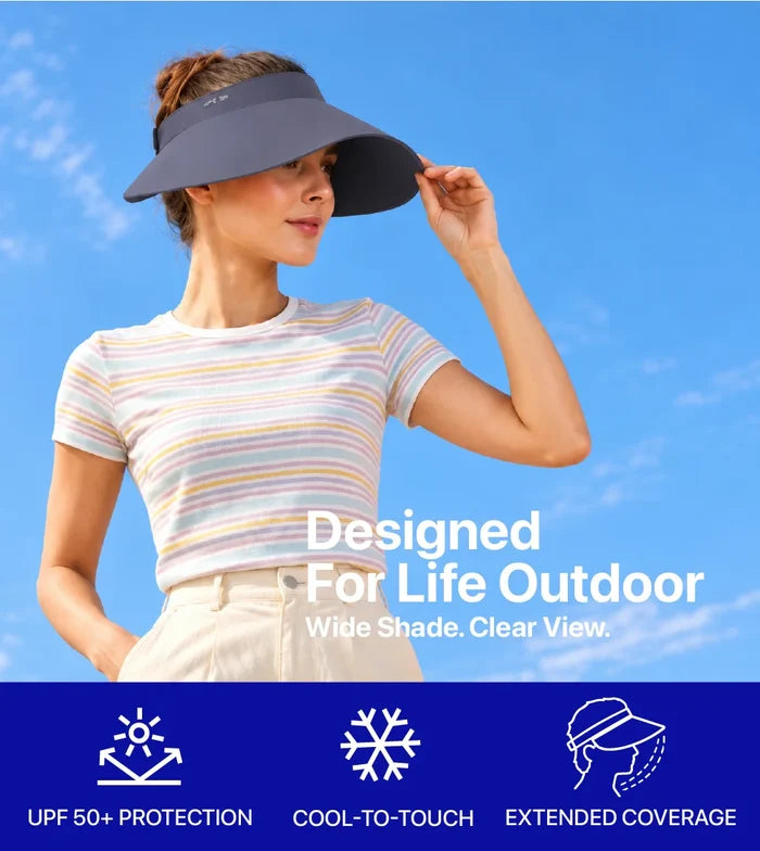 Women Sunscreen Wide Visor Pro