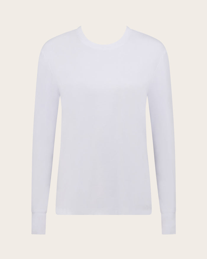 Women's Classic Long Sleeve T-Shirt - White