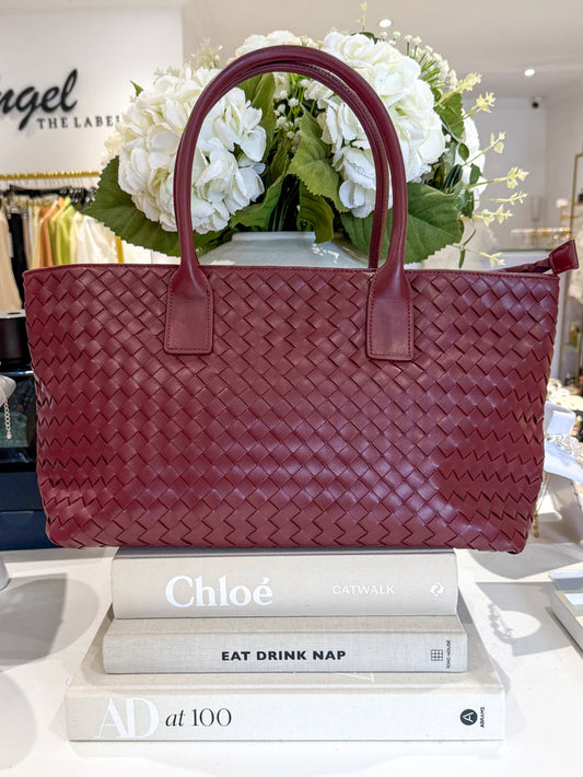 Woven Large Handbag (4 Colours)